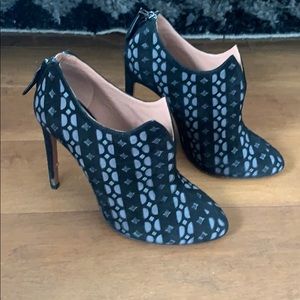 ALAIA Suede Cut out Heels
